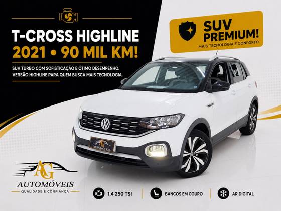 VOLKSWAGEN T-CROSS 1.4 250 TSI TOTAL FLEX HIGHLINE AUTOMÁTICO
